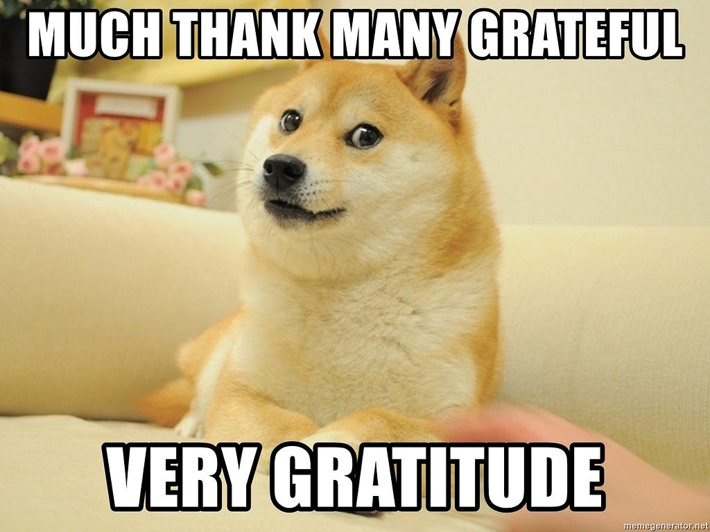 Gratitude
