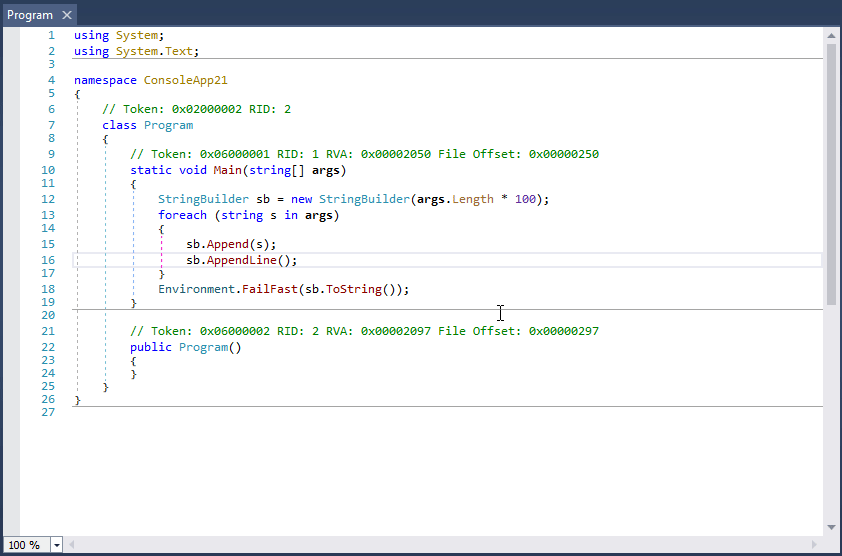 Edit current method